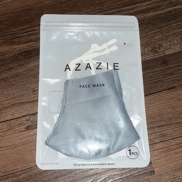 Azazie Accessories - AZAZIE Dusty Blue face mask